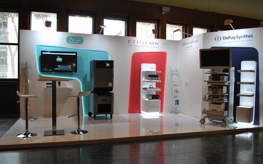 Progettazione stand per Congressi medici